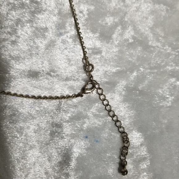 Avon SH silvertone necklace 15" w/ 2 1/2" ex. 1.1780 - Picture 10 of 10